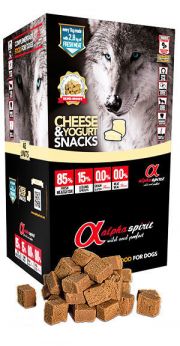 Alpha Spirit snacks cheese and yogurt