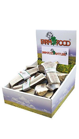 FarmFood caja mixta de astas de ciervo abiertas por la mitad